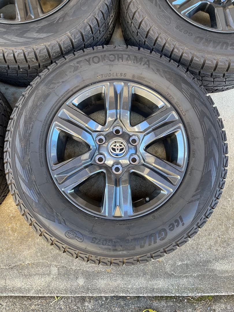 【中古】YOKOHAMA 20年16インチG075スタッドレスiceGUARD