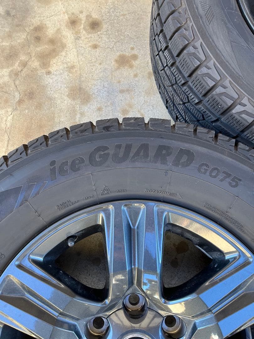 【中古】YOKOHAMA 20年16インチG075スタッドレスiceGUARD