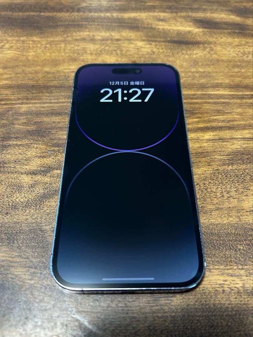 Apple iPhone 14 Pro ディープパープル バッテリー交換済み
