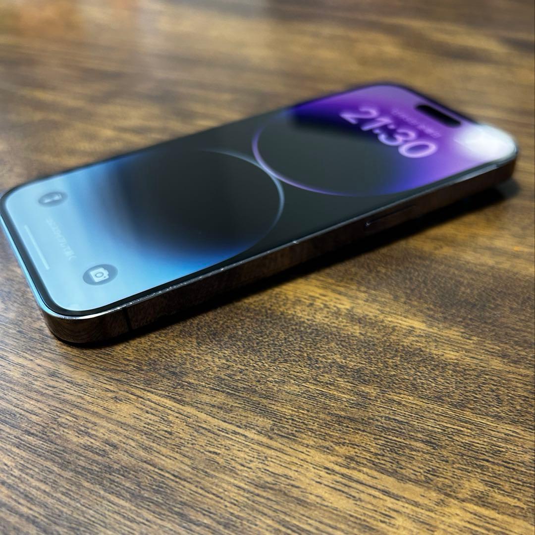 Apple iPhone 14 Pro ディープパープル バッテリー交換済み