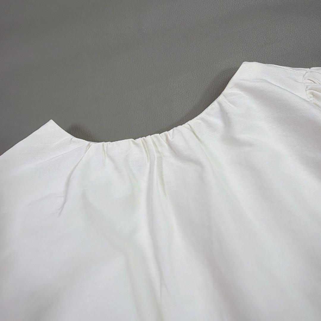 美品 CELERIセルリ PUFF ブラウス　ボリューム袖　アイボリー