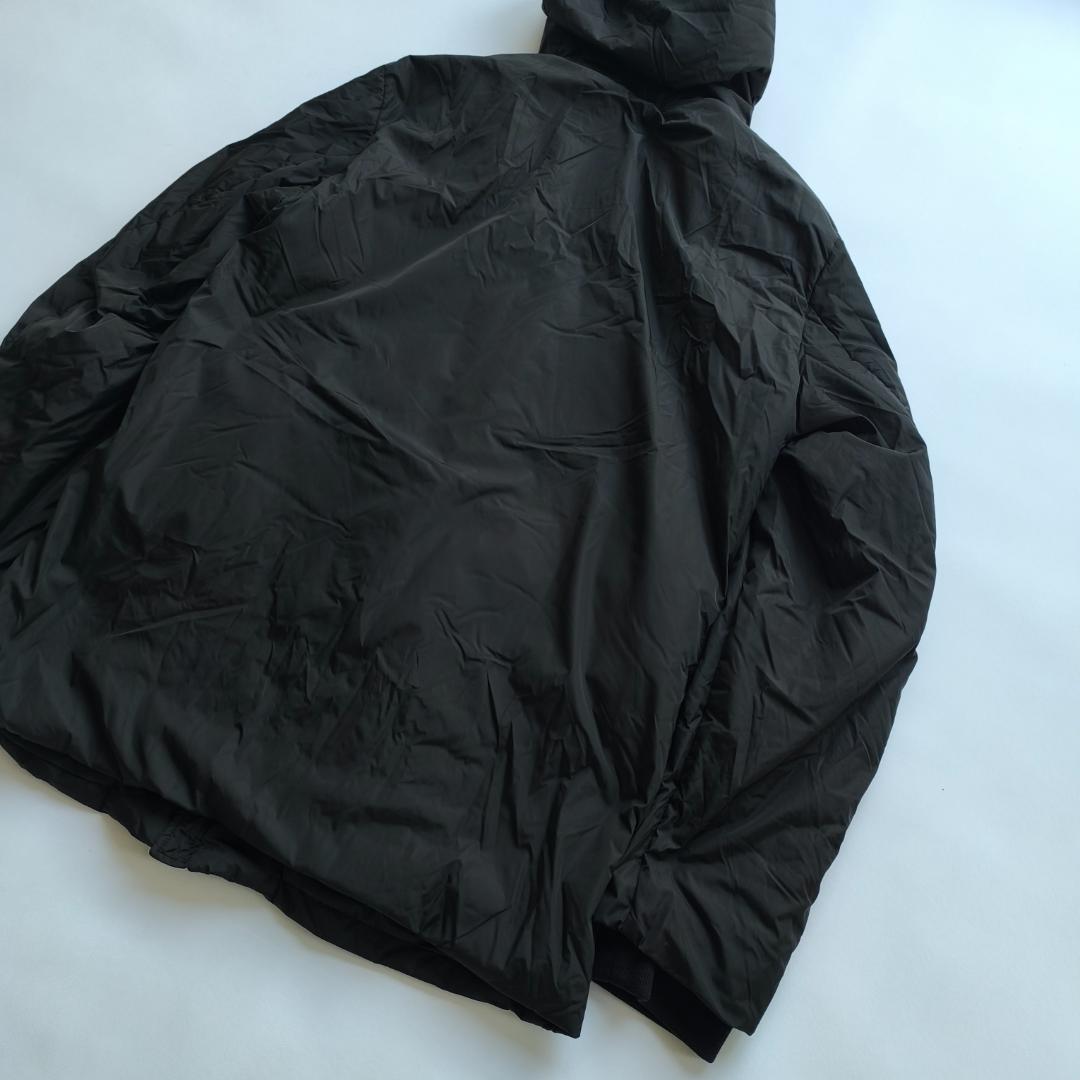 PRADA SPORTS　ウールリブ襟付き　中綿ダウンコート