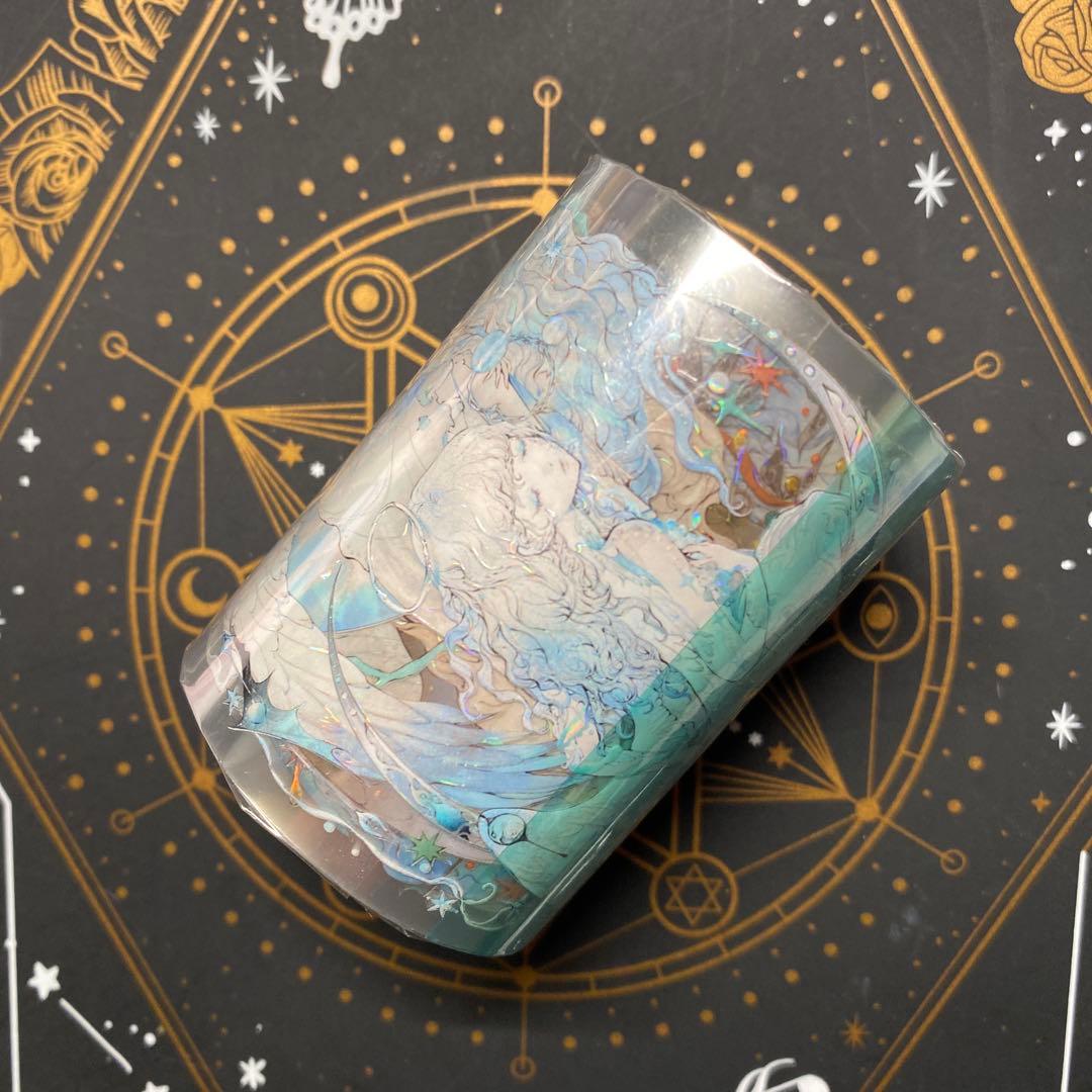 【K】海外　10m巻　貝殻光マスキングテープ　人物系/動物系