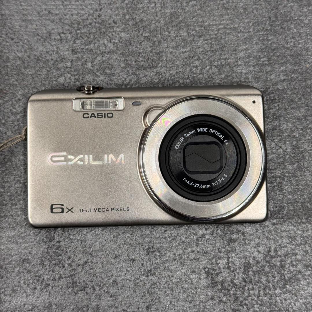 CASIO デジタルカメラ EXILIM EX-ZS26SR シルバー　3138