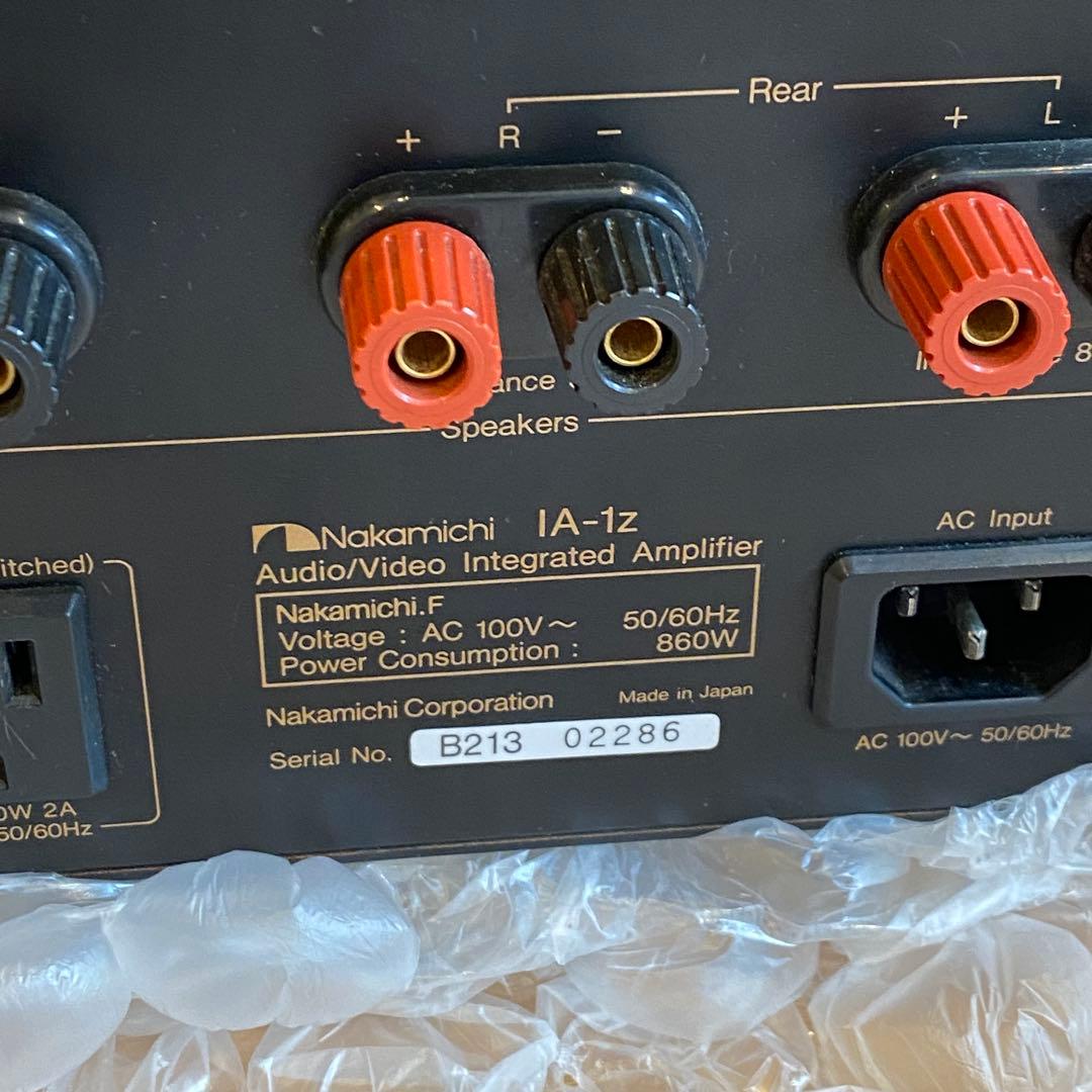 Nakamichi AVアンプ プリメインアンプ IA-1z ナカミチ