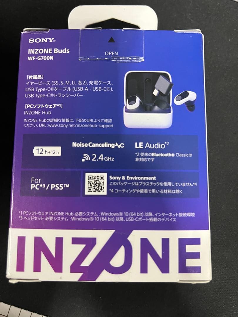 SONY ゲーミングヘッドセット INZONE Buds