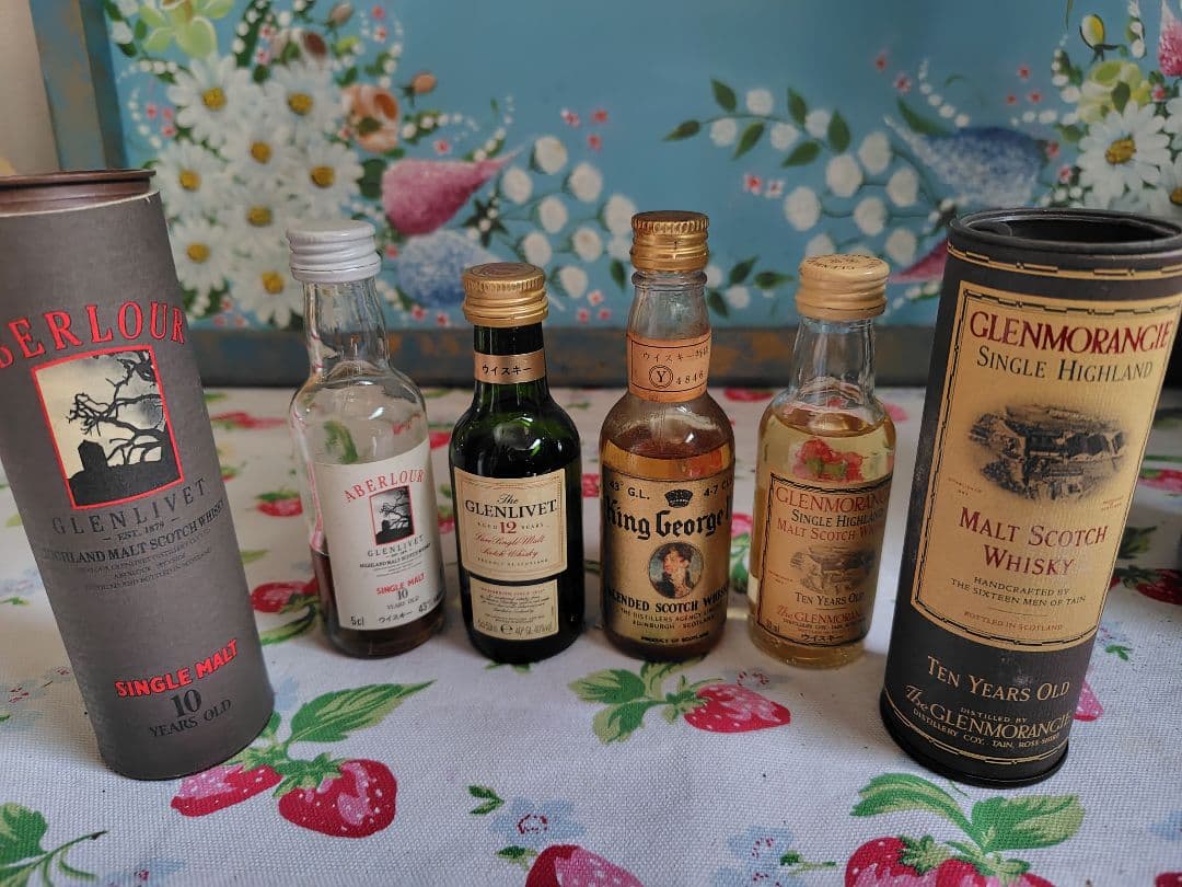 スコッチウイスキー　シングルモルト 　4本セット