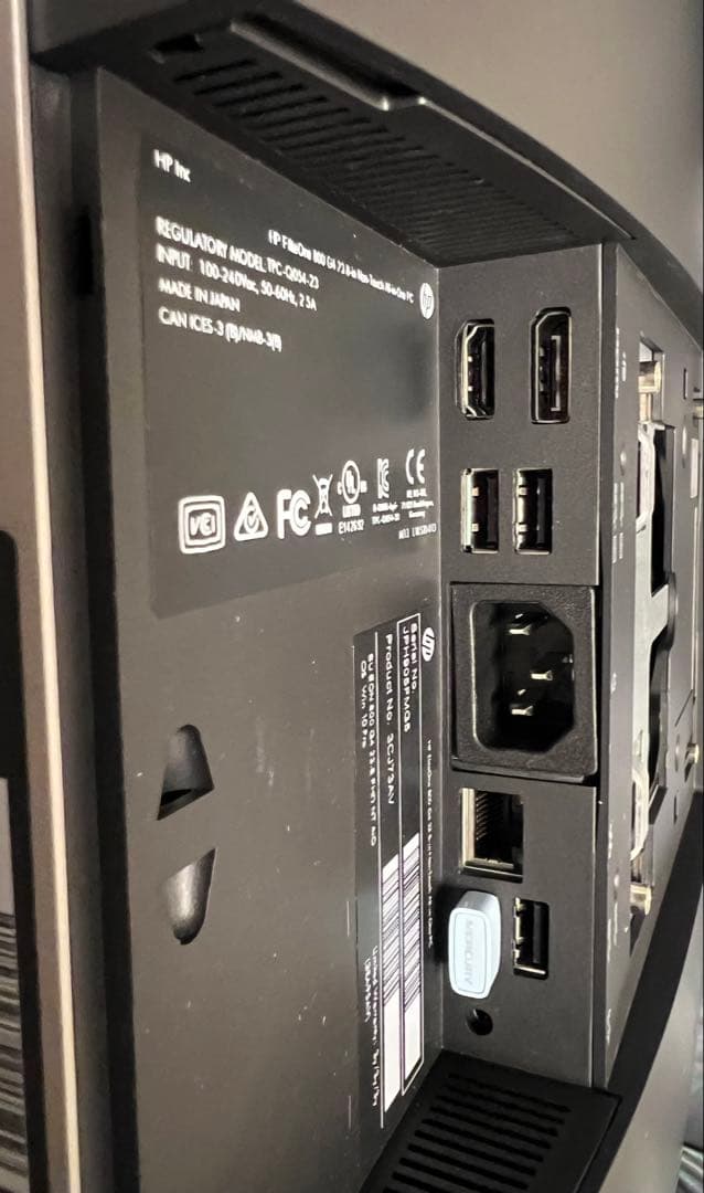 Windowsデスクトップ HP EliteOne 800 G4 All-in-One/CT 16G 480