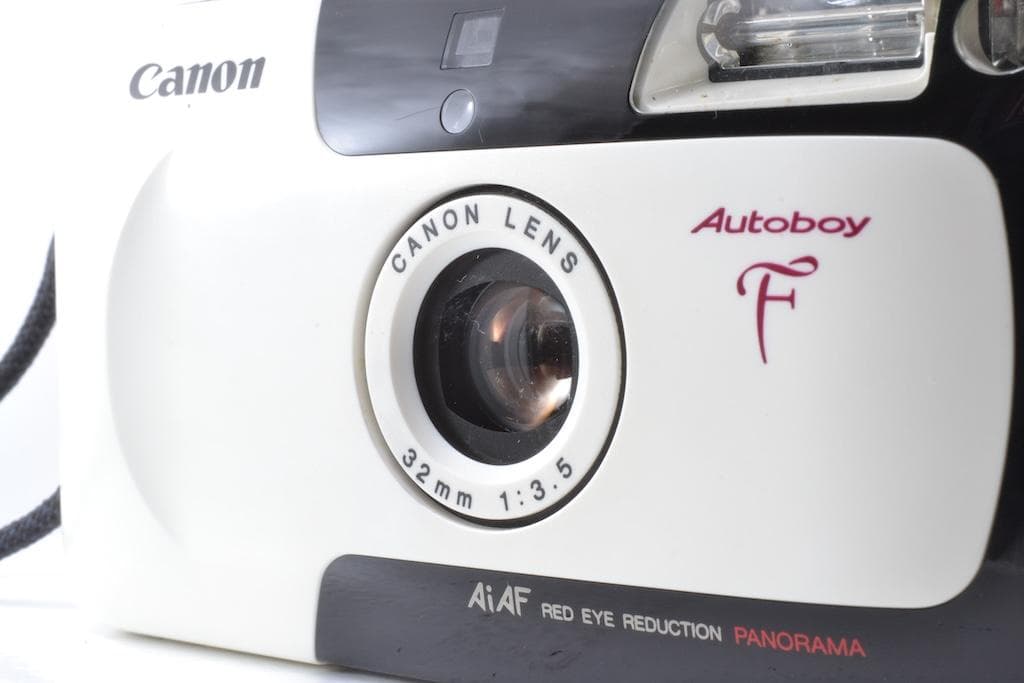 CANON AUTOBOY F パンダカラー コンパクトカメラ 完動品 美品