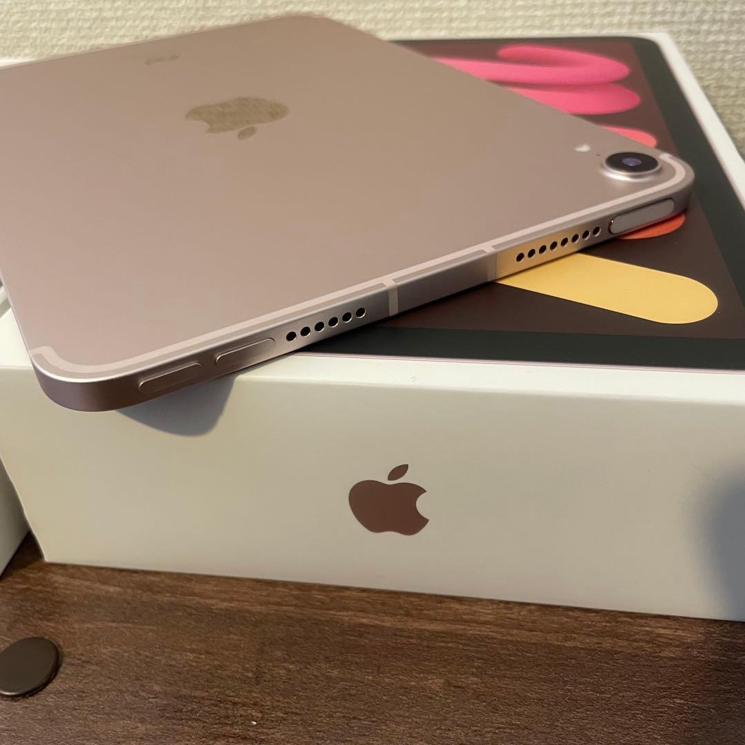 美品 iPad mini 6 cellular 256GB ピンク