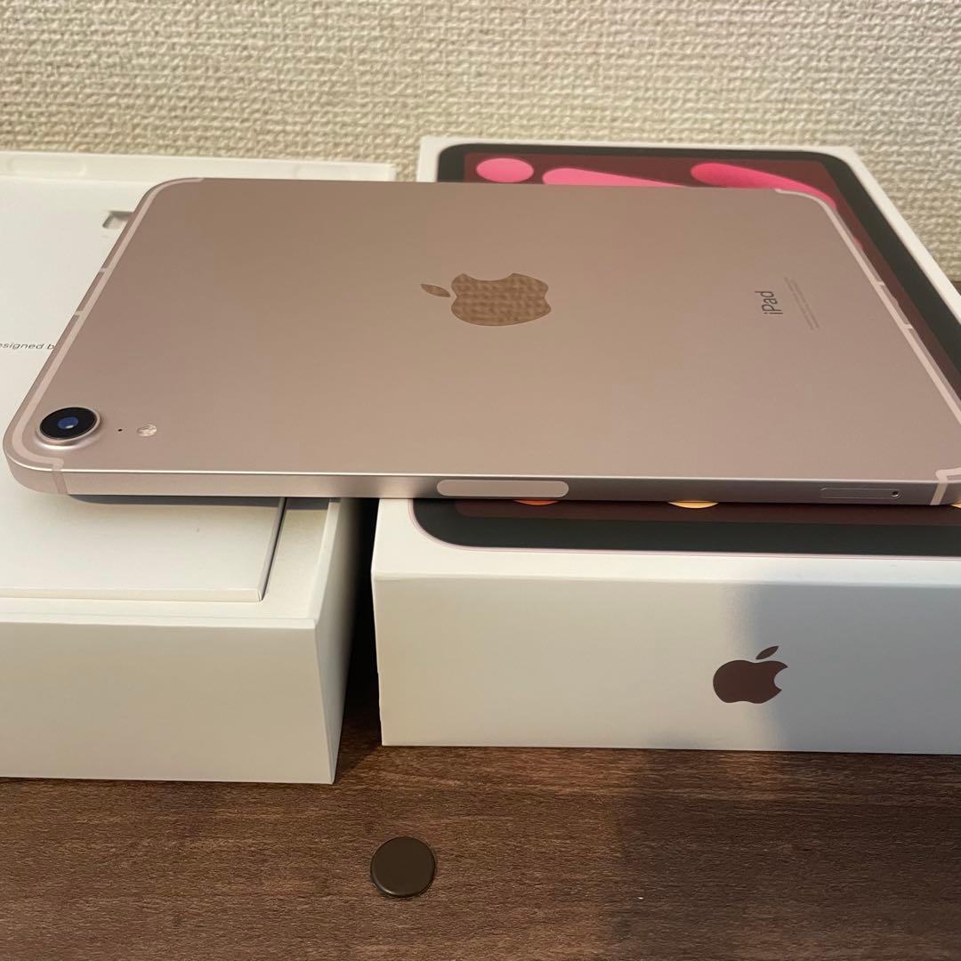 美品 iPad mini 6 cellular 256GB ピンク