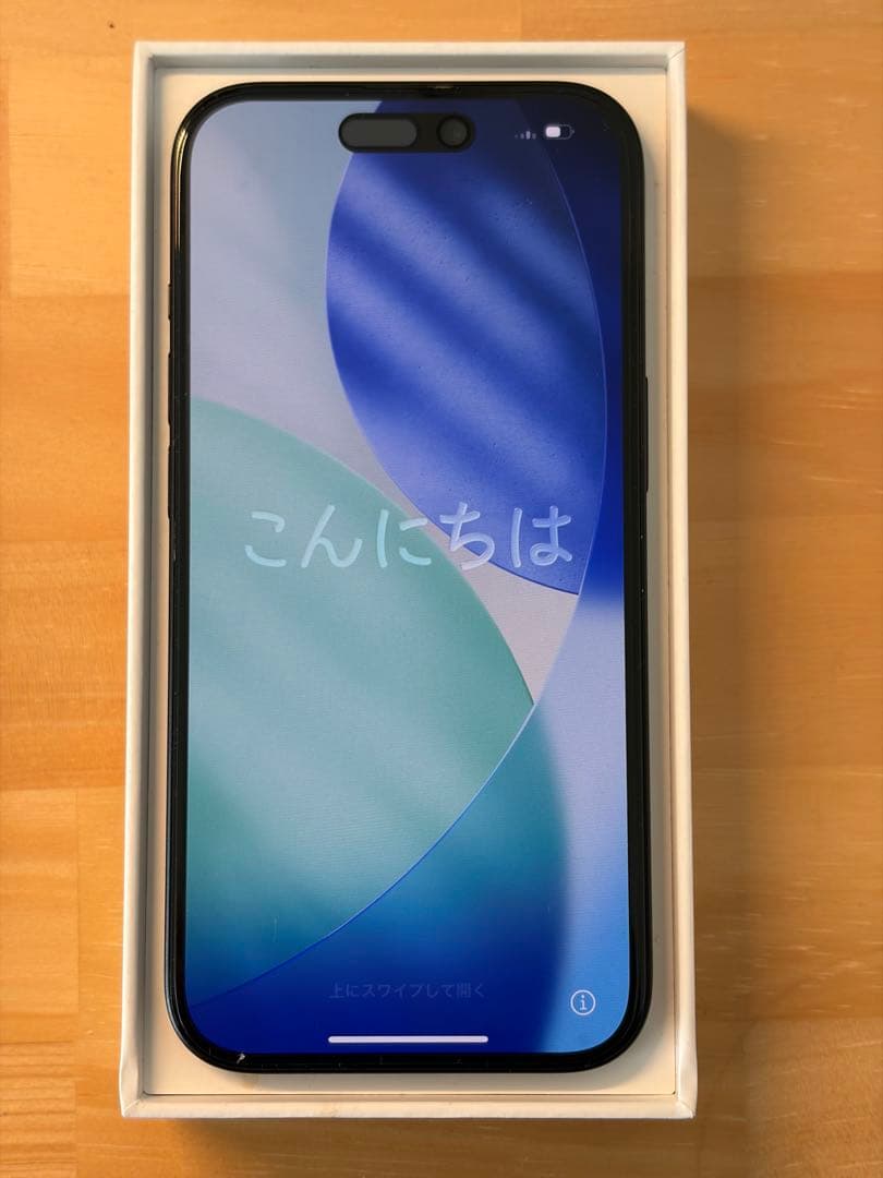 プ*n様 Apple iPhone 15 128GB ブラック 本体