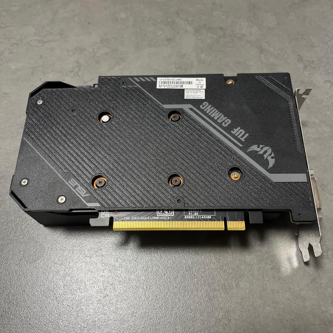 グラフィックボード・グラボ・ビデオカード ASUS TUF GAMING GTX 1660 SUPER 6GB