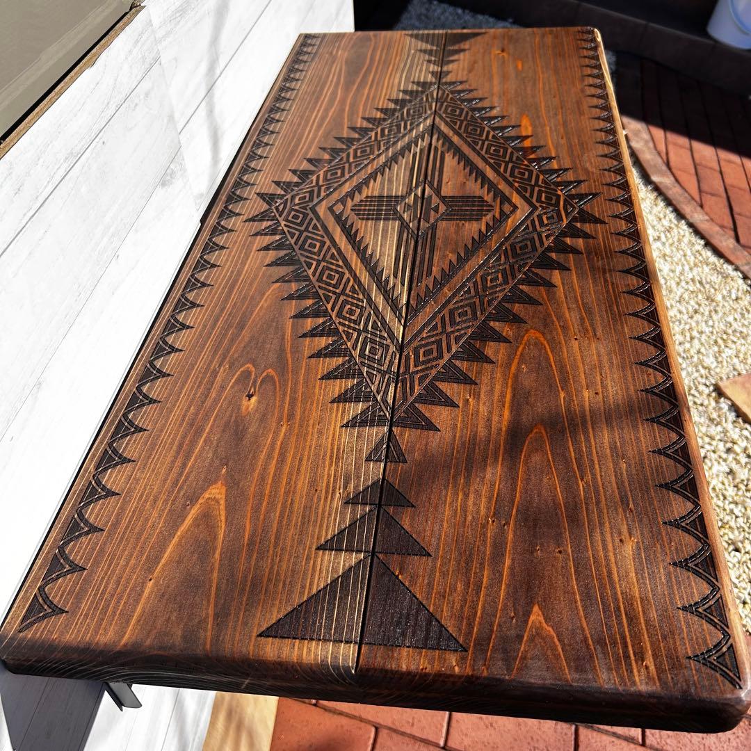 パソコンデスク　作業デスク　簡易デスク　折り畳みテーブル　オルテガテーブル