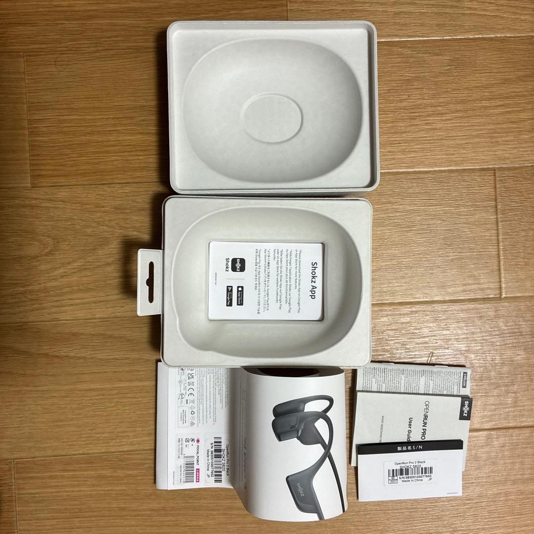 Shokz オープンラン プロ2 OPENRUN PRO 2 骨伝導イヤホン