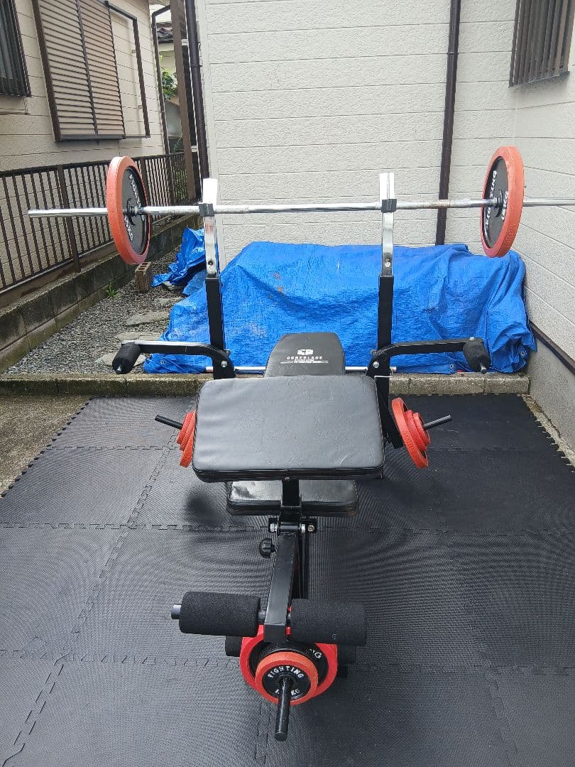 FIGHTING ROADキングオブベンチプレートセット 計70Kg 引き取限定