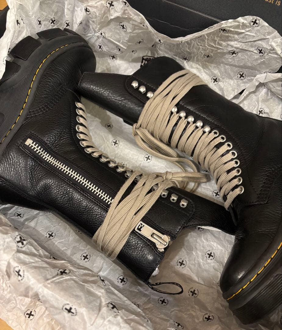 靴 Dr. Martens rick owens 1918 DMXL