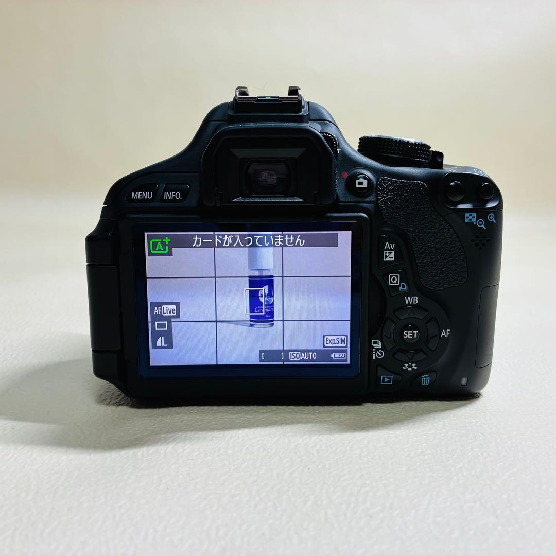 【良品】Canon EOS X5 ダブルズームキット　SDカード付き