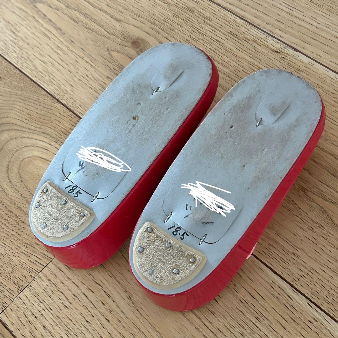 式部浪漫　着付け簡単腰紐いらず七五三3歳被布セット赤ピンク　日本製