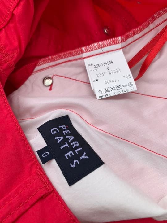新品タグ付き PEARLY GATES レディース ゴルフ スカート サイズ０