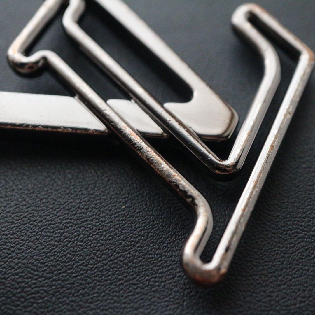 【中古】LOUIS VUITTON キーホルダーシルバーカラーM80217