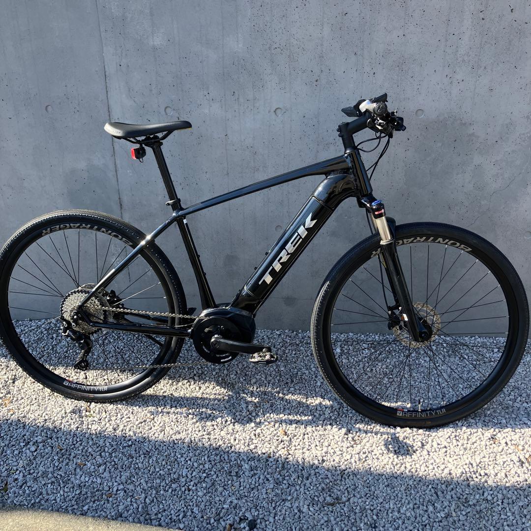 低走行 電動クロスバイク TREK Dual Sport + Lサイズ