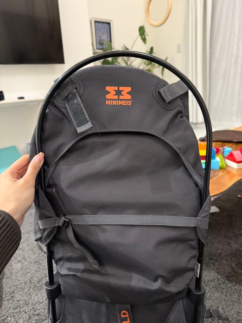 MINIMEIS 肩車ベビーキャリア　1回のみ使用　訳あり
