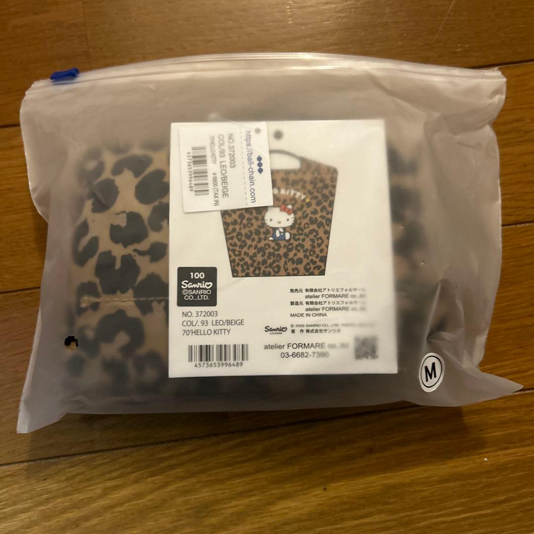 ボールアンドチェーン ハローキティ レオパード柄　M