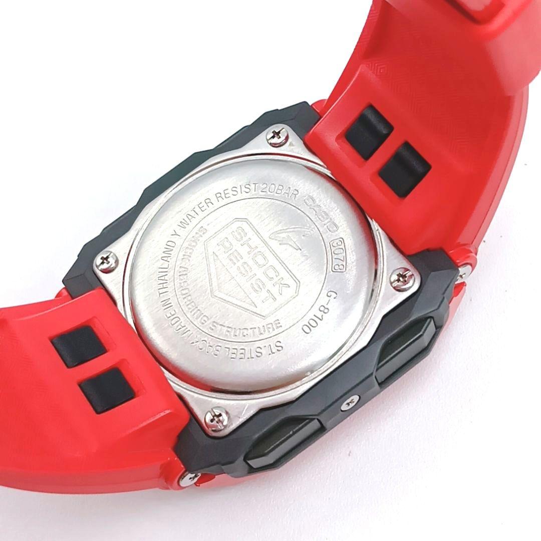 生産終了人気モデル 極美品 G-SHOCK G-8100 レッド 廃盤品