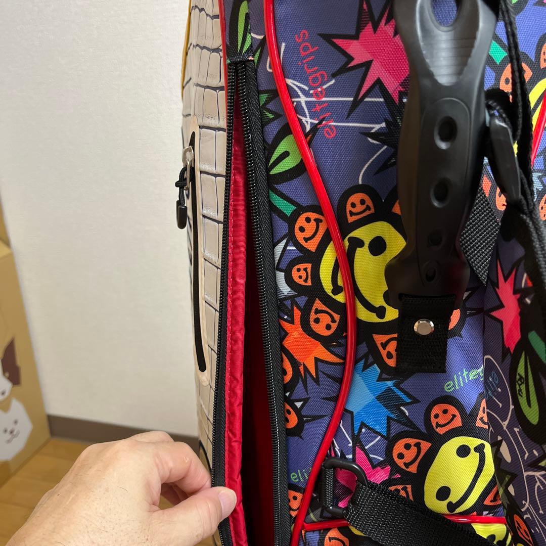 【数量限定モデル】エリートグリップ キャディバッグ ハッピークロコ 9.5インチ