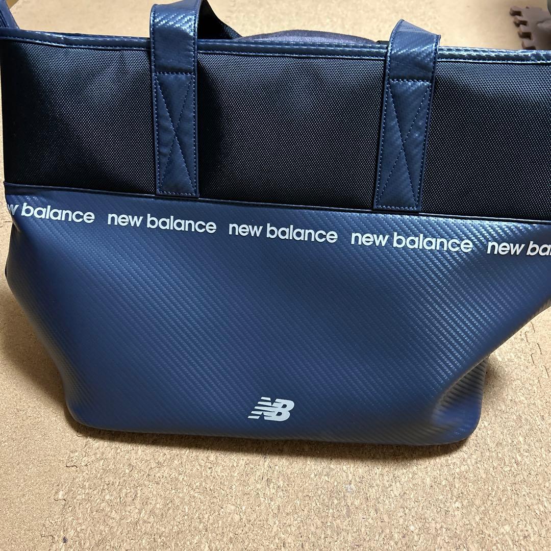 new balance ネイビー ゴルフバッグ