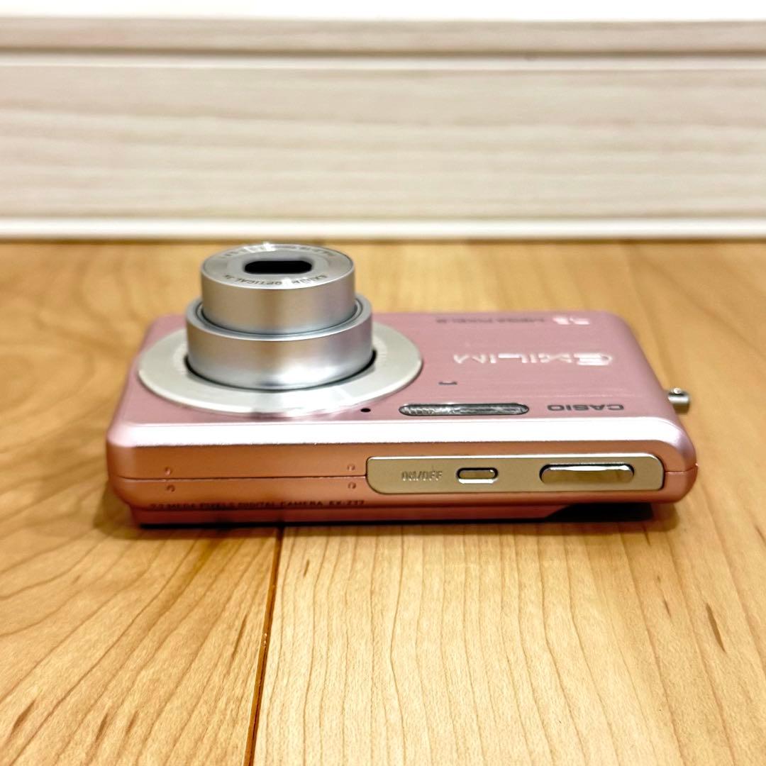 【美品】　CASIO カシオ　EXILIM EX-Z77 デジカメ　ピンク