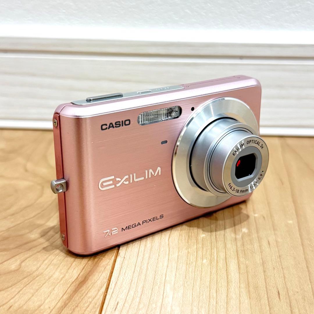 【美品】　CASIO カシオ　EXILIM EX-Z77 デジカメ　ピンク