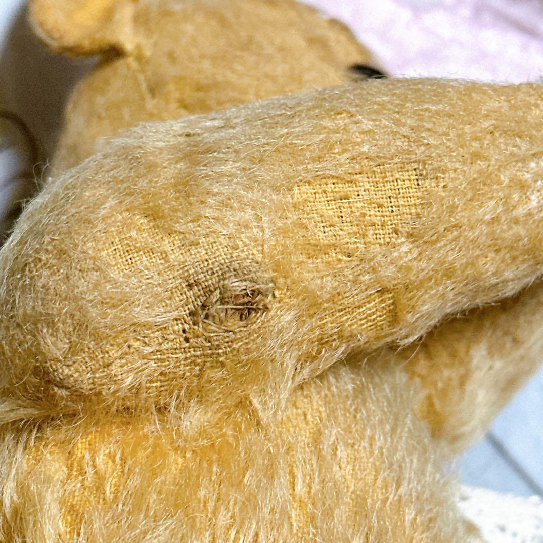 ❤️1940年頃❤️愛されすぎたチルターンベア　アンティークテディベア