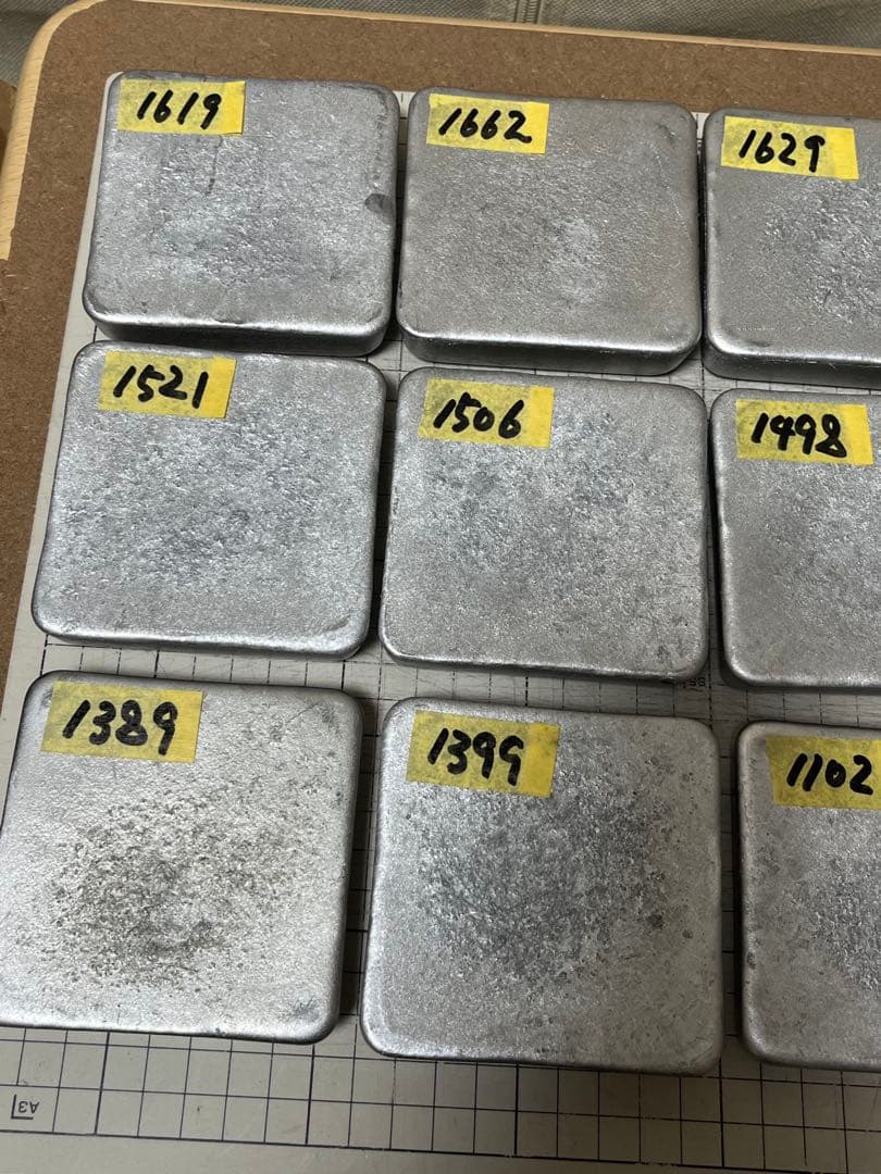 溶解用として、鉛の塊！鉛インゴット？　20.410kg