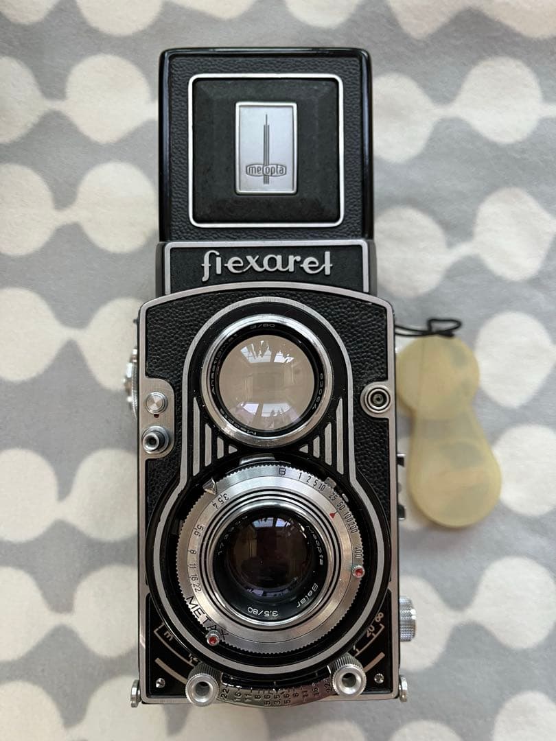 Meopta Flexaret V 二眼レフカメラ with case.
