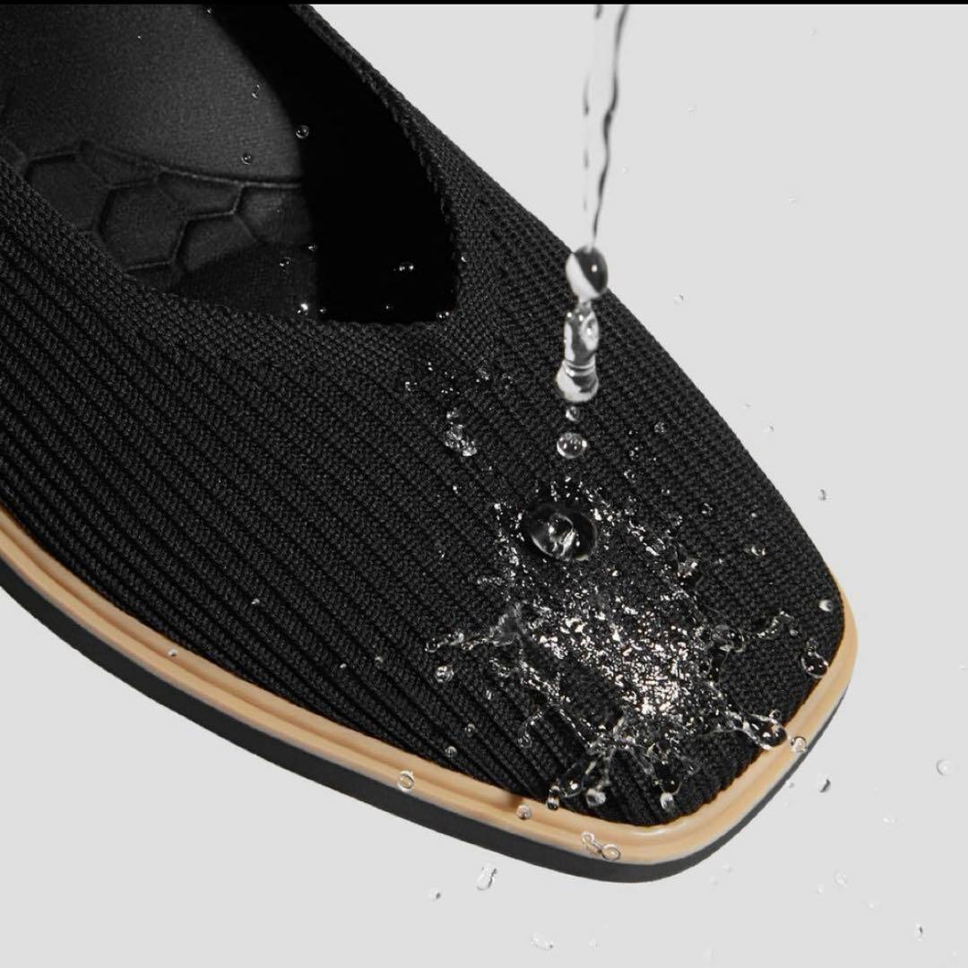 Vivaia ヴィバイアMABELスクエアトゥフラット 40.5