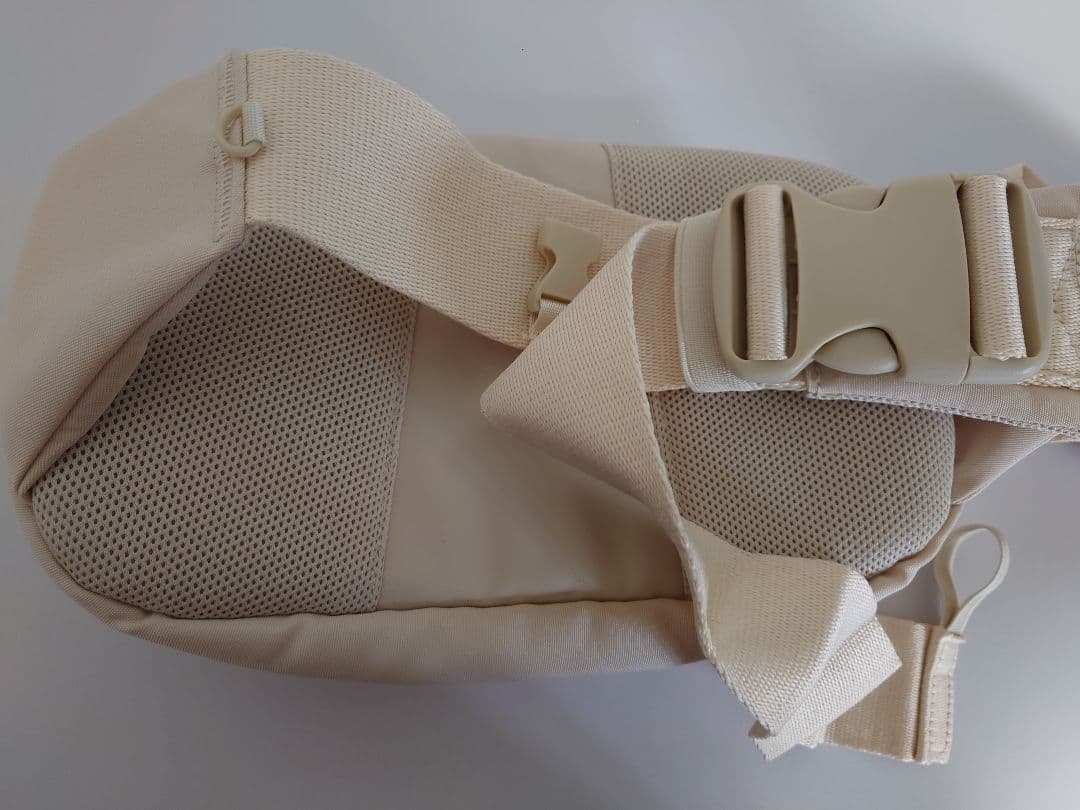 POMURU 2way ヒップシート✡ ナチュラルアイボリー