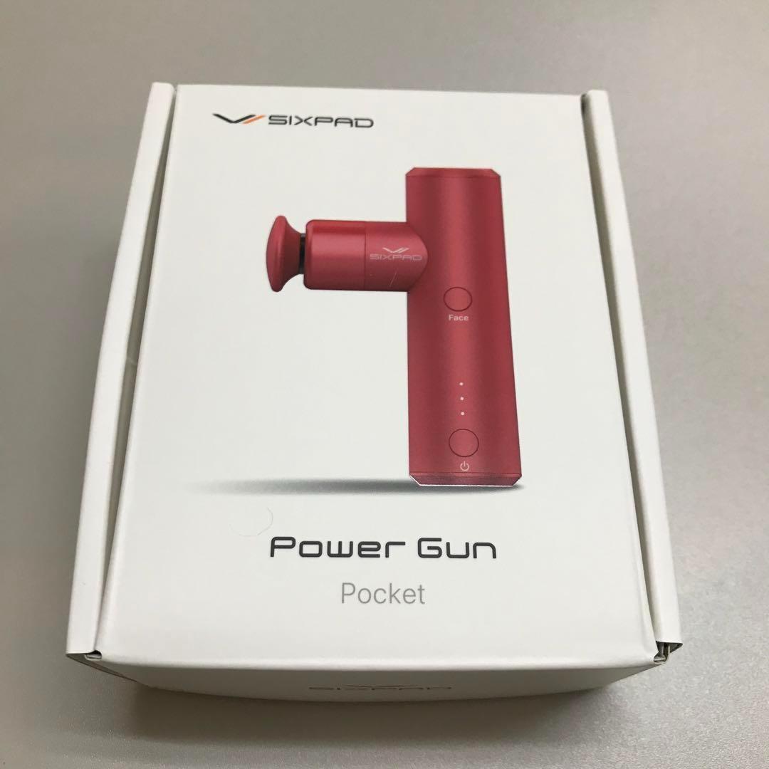 シックスパッド　Power Gun Pocket　パワーガンポケット　レッド