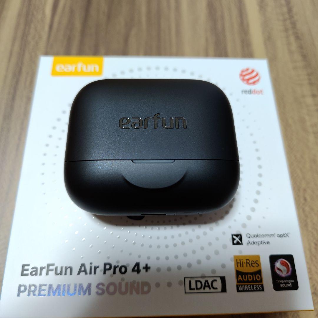 【ほぼ新品】EarFun Air Pro 4+ ワイヤレスイヤホン