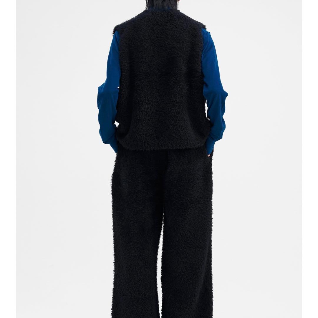 LAPIIS BRITISH FUR ベスト パンツ セットアップ