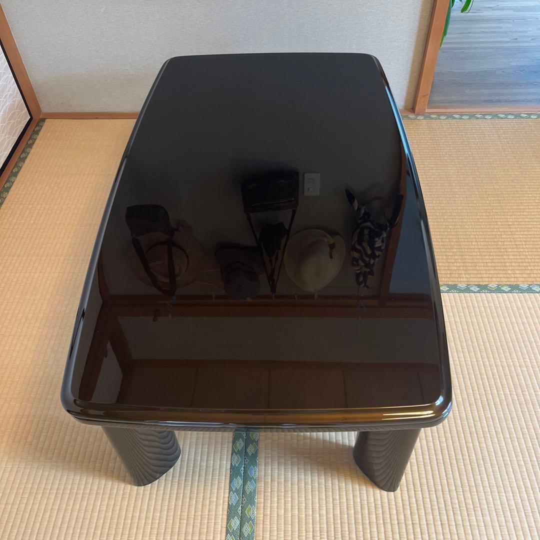 うるし塗り家具調こたつ