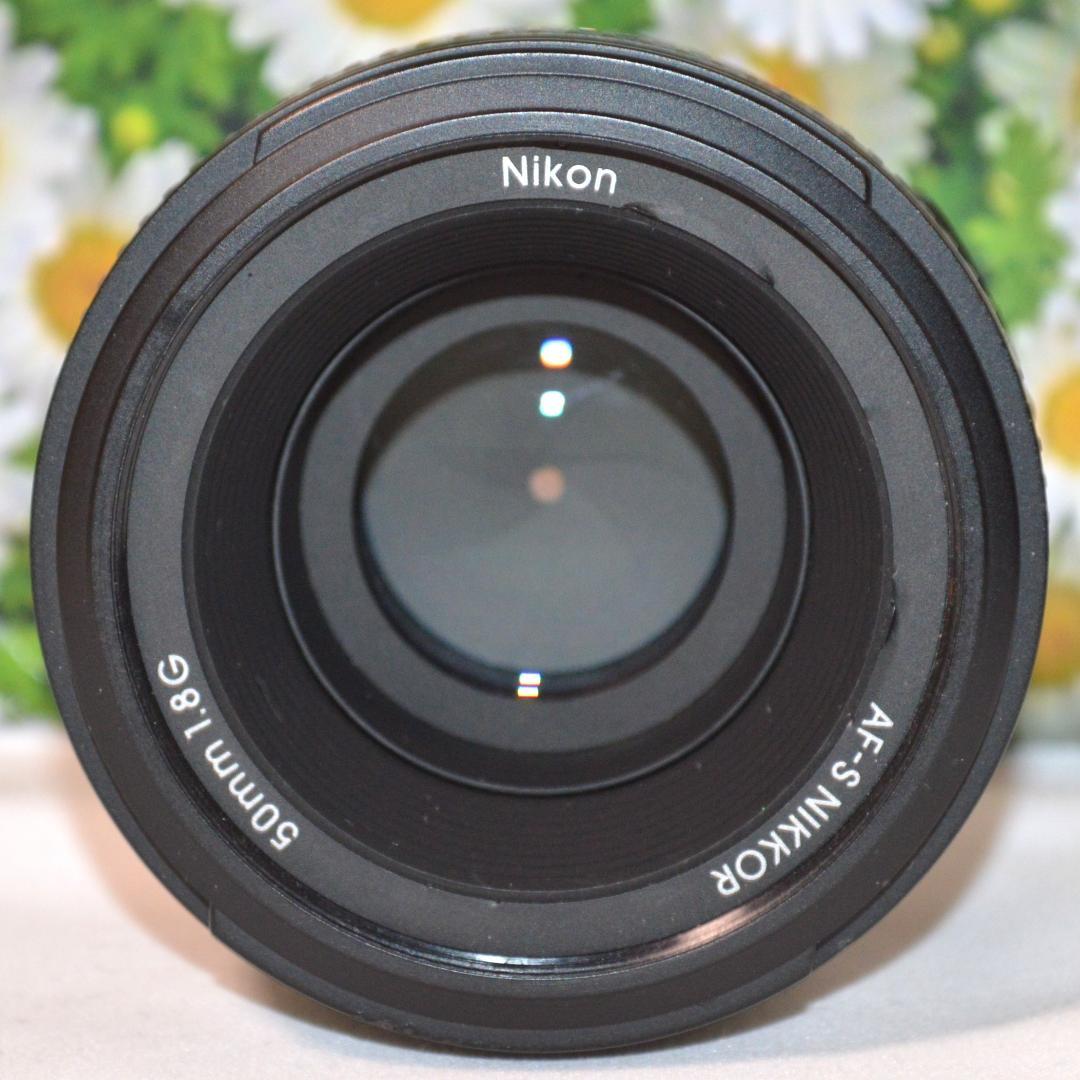 美品❤Nikon AF-S 50mm f/1.8G❤大人気単焦点レンズ❤