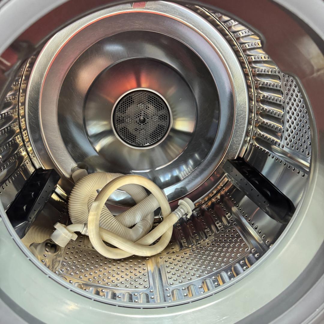 全国送料無料　超美品シャープミラーガラスドラム洗濯乾燥機型　11/6㎏