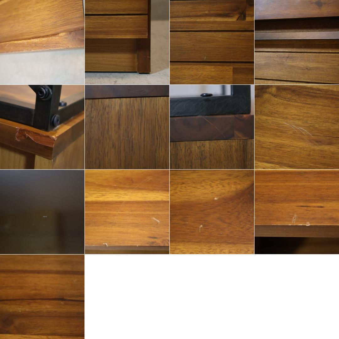 unico ウニコ スウェラ キッチンボード カップボード 食器棚 アカシア材