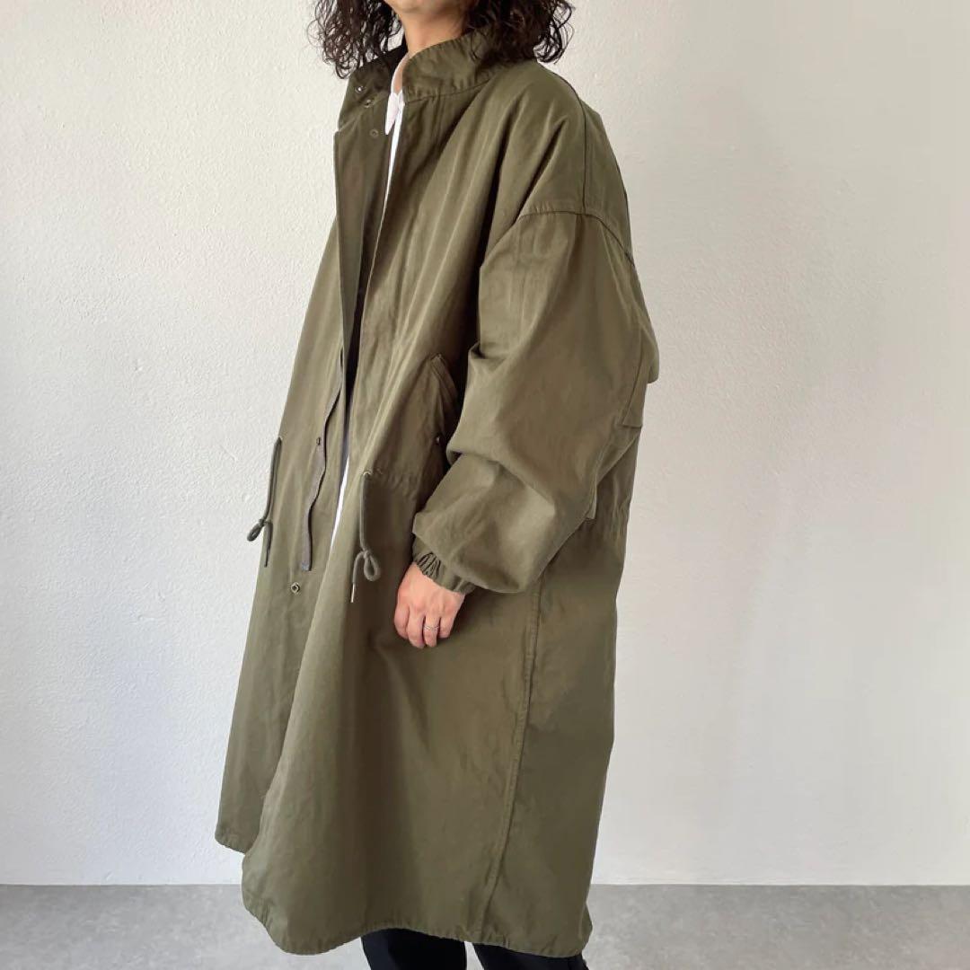 natto ビンテージライクミリタリーモッズコート / オリーブ 新品 男女兼用