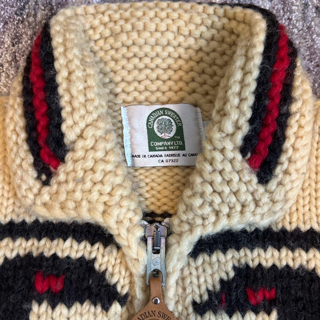 中古品　カウチンニット