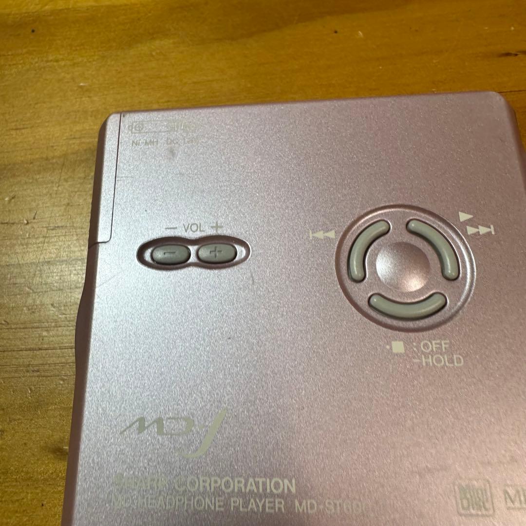 SHARP MDウォークマン MDプレーヤー MD-ST600 1244