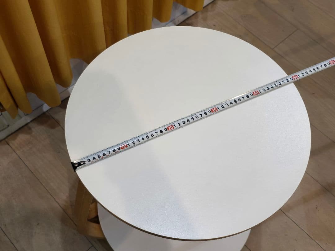 イケア Vintage Ikea ÅNES white サイドテーブル