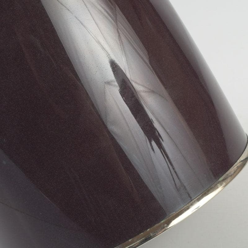 七宝焼　田村七宝工芸　蝶文瓶　花瓶　箱付　V　9893A